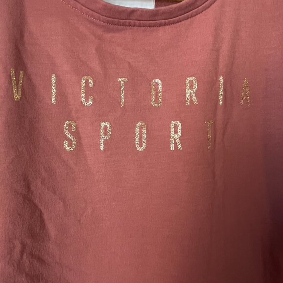 victora secret sport scoop neck pullover athlesiure wear sweater - Picture 5 of 9